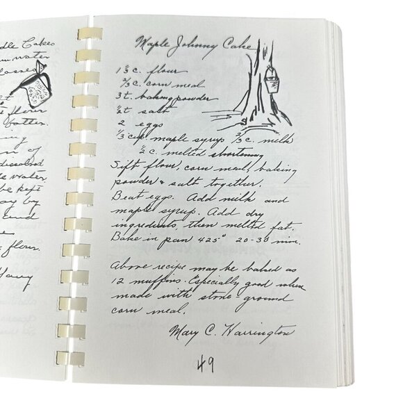 Vintage Out Of Vermont Kitchens Cookbook St. Pauls Catholic 19th Edition 1999 - Picture 9 of 16